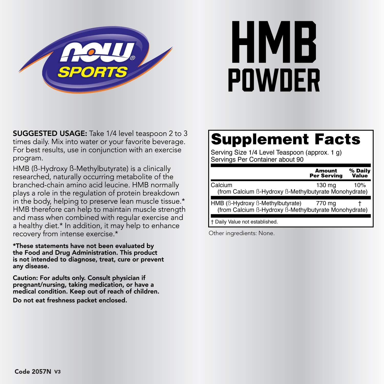 NOW Sports HMB Powder | Informed Sport